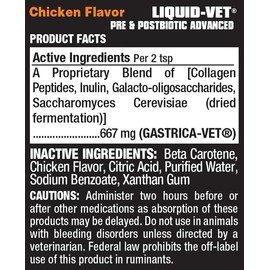 Liquid-Vet Feline Pre & PostBiotic Advanced Formula, 8 oz (Chicken)