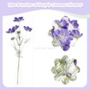 Purple Artificial Flowers Fake Cosmos Flowers, 2 Pcs Wedding Bouquets