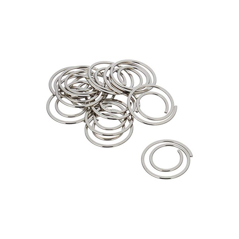 'Alco-Albert 270 "Circular, Diameter: 20 mm Round Polished Nickel-Plated Pack