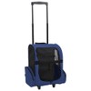 Pet Carrier Blue Polyester, Pet Pushchairs & Strollers, 170193
