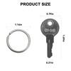 VIDABTE Universal Keys CH545 Replacement Key for UWS, Buyers Products,