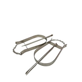 Arcos de ochosi 6.5" (2 piezas) herramientas de santeria arcos de ochosi santeria religion ifa herramientas de guerreros santeria cascarilla