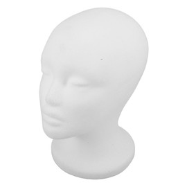 Outanaya Foam Head Model for DIY Wig and Hat Display Sturdy Foam Mannequin Head for Wigs Hats and Accessories Versatile Lightweight Design for and Reliable Use