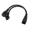 IEC320 C20 to IEC320 C5 5 15R Power Cord Male