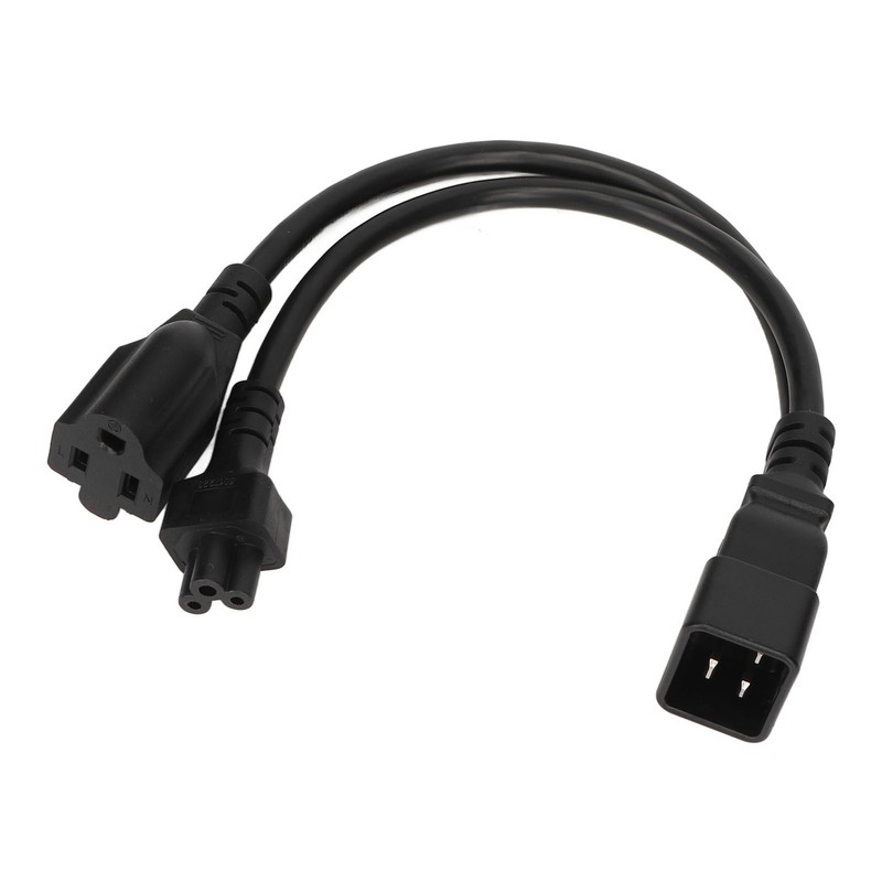 IEC320 C20 to IEC320 C5 5 15R Power Cord Male