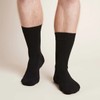 Boody Everyday Crew Socks, Black / 45-50