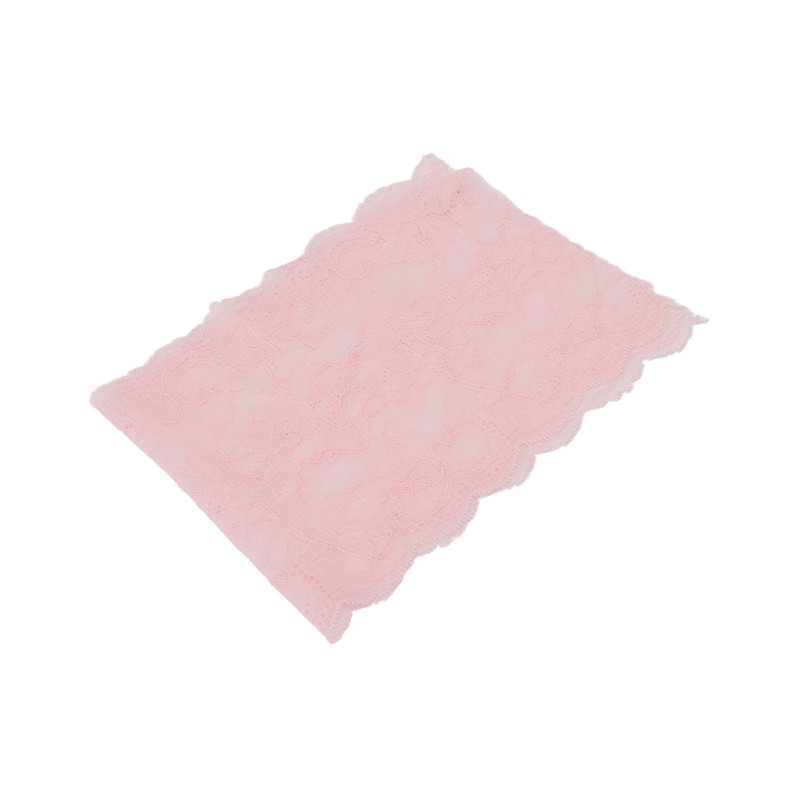 Lace Ribbon 17cm Wide Soft Nylon High Elasticity Non Irritating