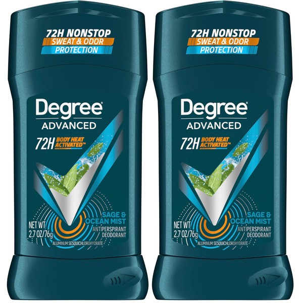 Degree Men Antiperspirant Deodorant Sage & Ocean Mist 72-Hour Sweat