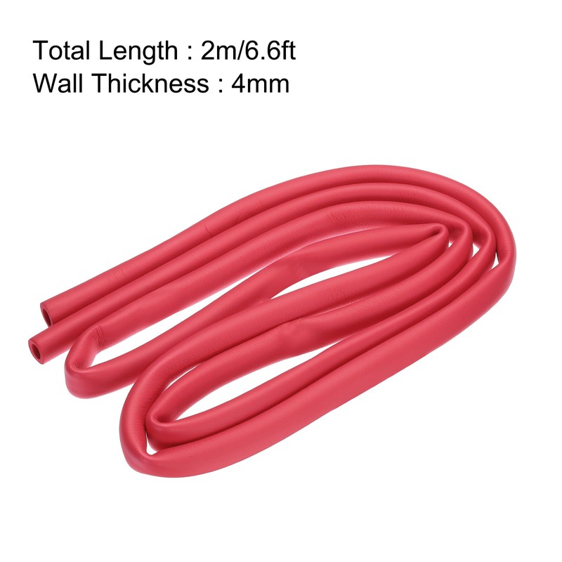 sourcing map Foam Tubing for Handle Grip Support, Pipe Insulation,