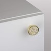 Natural Goods Berlin Furniture Handles, Pearl Gold Brushed Design Furniture