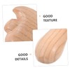 jojofuny Cute Axe Figurine Portable Wooden Axe Decor Craft for