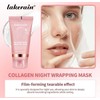 lakerain 2 Night Collagen Wrapping Mask Rejuvenation Moisturizing Brightening Korean