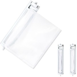 BARDATS Lint Filter for Washing Machines ES-LP1 ES-LP2 Compatible Scum Removal Net Lint Filter (Set of 2)