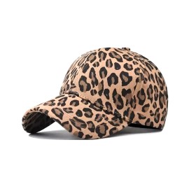 Unbranded New Animal Print Baseball Cap Hat Leopard Cheetah Jaguar Adjustable Light