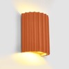 ZEROUNO Resin Modern LED Wall Sconces Wall Lighting, Hardwired Indoor
