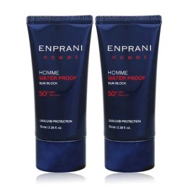 Enprani Homme Sunblock 70mlx2 2pcs / 엔프라니 옴므 선블록 70mlx2개 2개