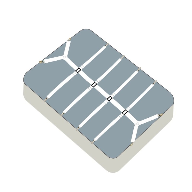 Eopocdor Bed Sheet Tensioner, Adjustable, Mattress Holder, Elastic Sheet Tensioner
