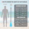 LINGVUM SUP Paddleboard Paddle, Adjustable Stand-Up Paddle Board Paddle