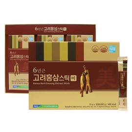 지리산마천농협 6년근 고려홍삼스틱미 10g 30포 Jirisan Machun Nonghyup 6-Year-Old Korean Red Ginseng Stick Mi 10g 30 Packs