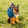 Upriver German Shepherd Pen Holder for Desk, Cute Dog Resin