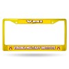 VMI Keydets (Set of 2) Yellow Painted Chrome Metal License