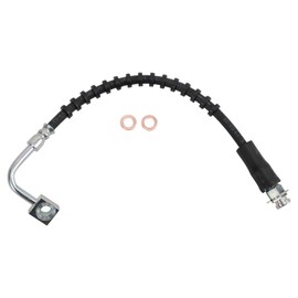 TRQ Front Brake Hose Set Compatible with 2008-2012 Chrysler Town Country 2008-2020 Dodge Grand Caravan 2012-2015 Ram C/V 2009-2014 Volkswagen Routan