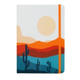 Beatrix & Luca College Ruled Notebook - A5 Journal – Lay Flat with Bookmark and Elastic Band - 160-Pages – 100 GSM Paper - Composition or Diary – Lined Pages