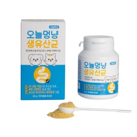 Today’s Dog Cat Dog Lactobacillus Probiotics Intestinal Health 60g, 1 piece, Intestinal Health Lactobacillus / 오늘멍냥 고양이 강아지 유산균 프로바이오틱스 장건강 60g, 1개, 장건강유산균