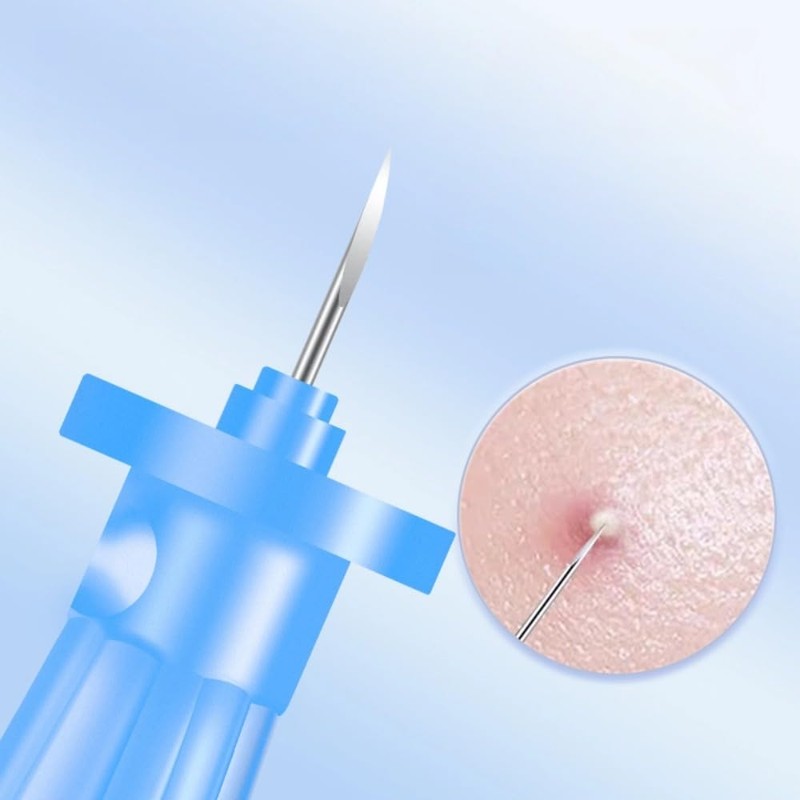 Itisyou Acne Needles Blackhead Removal Kit 100 Pcs Disposable Acne