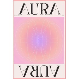AURA — Aesthetic Lined Notebook: Soft Gradient Pastel Cover • 120 Pages • College Ruled • Ideal for School, Journaling, Notes or Creative Writing
