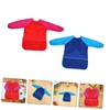 KOMBIUDA 2pcs Art Smocks Long Sleeve Painting Aprons for Boys