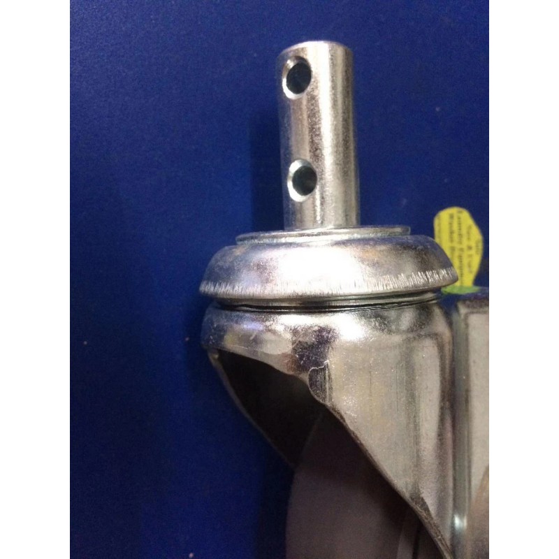 LAUNDRY CART C87 CASTER, 4", ROUND POST LAUNDRY CART WHEEL