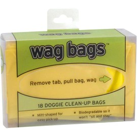 Otis and Claude Wag Bags Doggie Cleanup Bags - 18 Count