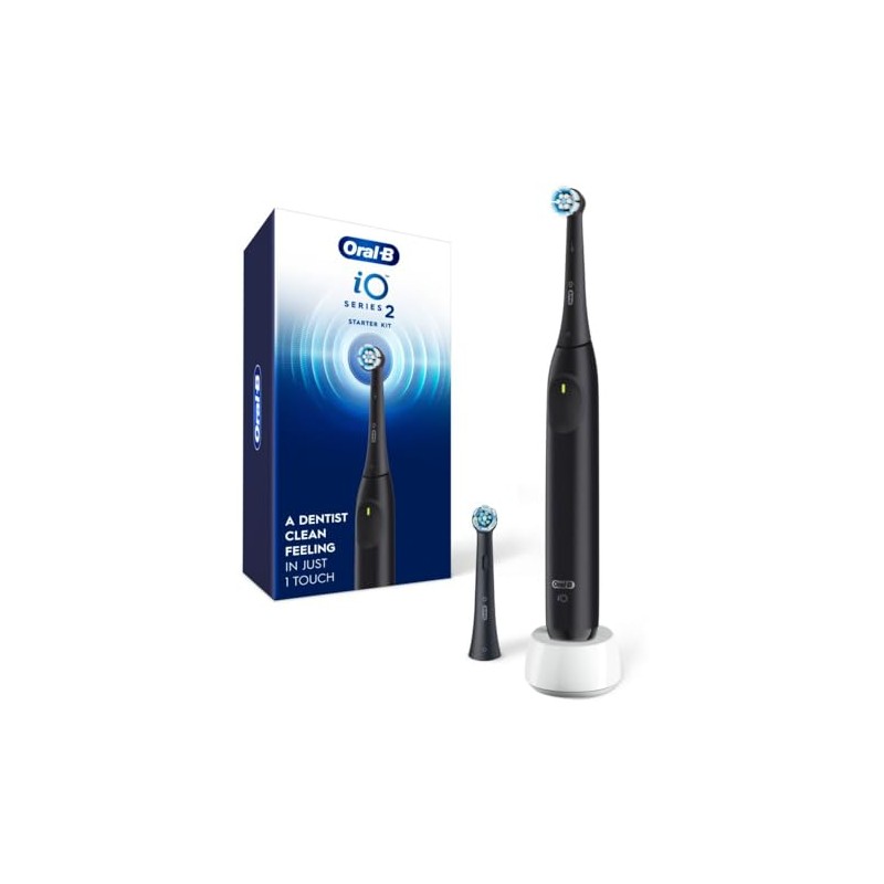 Oral-B Rechargeable Electric Toothbrush, iO2 Starter Kit, 3 Cleaning Modes,