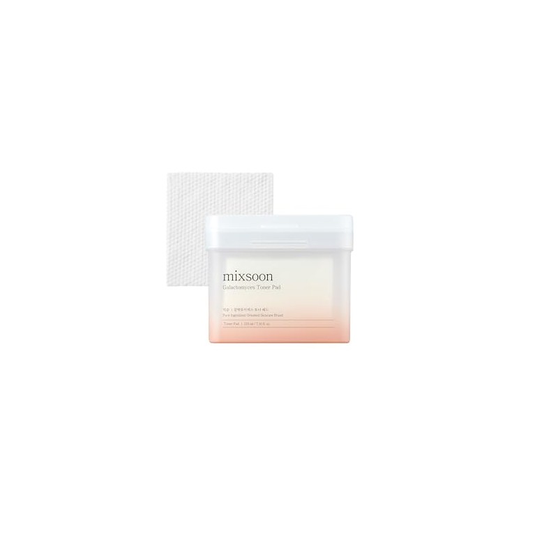 Galactomyces Toner Pad by Mixsoon for Women - 60 Pc