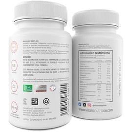 VIZANA NUTRITION  Omega 3, Aceite de Krill Antártico Superba2, 2000 mg por porción,con EPA, DHA y Astaxantina en Cápsulas de Gelatina Blanda (120