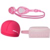 Children's swimming goggles, swimming bag, spandex swim cap, A4AC1AG38 survival