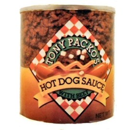 Tony Packo's Hot Dog Sauce with Beef, 7.5 Ounce (Pack of 12)