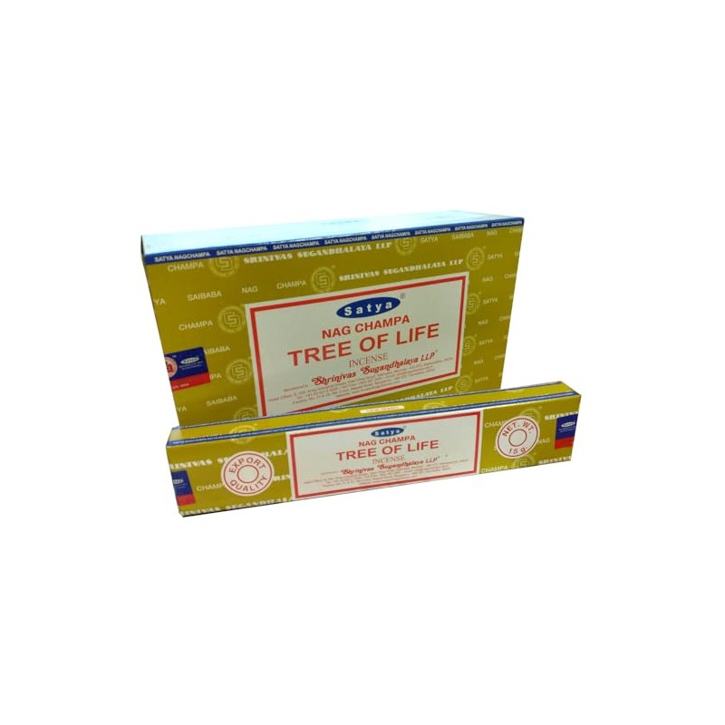 Incense SATYA Tree of Life 12 Box Set India Satya