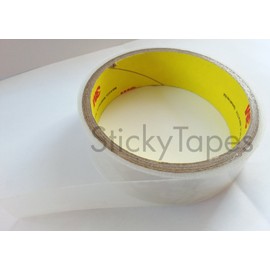 StickyTapes Bike Frame Tape - 30mm x 1000mm roll of 8671HS Helicopter Tape - Strong Clear Protective Film
