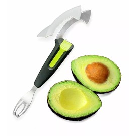 Kitchen Gizmo 4-in-1 Avocado Slicer Stainless Steel, Cut, Pit, Slice and Mash