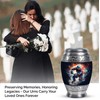 KARYLIZ Hockey Urn - Small Urns for Human Ashes Keepsake