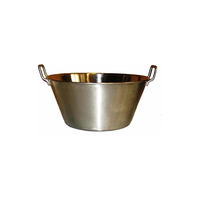 Cazo Grande Para Carnitas Extra Large 16x7" inch Stainless Steel