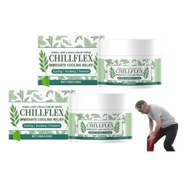 2pcs Crema Calmante Con Mentol Chillflex Para Actividades
