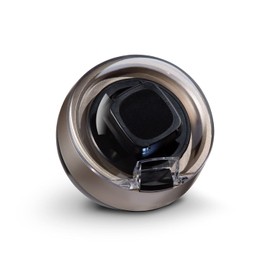 Klarstein St. Gallen ll Watch Winder - Left/Right or Bidirectional Running, 4 Programmes: 650/900 / 1200/1500 Revolutions Per Day, Switchable LED Lighting, Touch Control Panel, Rose Gold