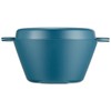 tak JTN-0191-NV Kids Dish Soup Bowl Set, Medium, Navy