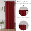 CUCRAF Red Blackout Curtains 84 inch Length 2 Panels Set,