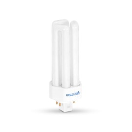 OHLECTRIC 4 Pins Compact Fluorescent Light Bulbs - 26W Smart Fluorescent Light Bulb - Long-Life and Energy-Saving Amalgam Light Bulbs - 3500k Colour Temperature | OL-41509