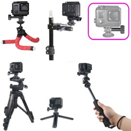 Wearable Camera Mount, Spare Knob, Screw, Sports Camera, GP Standard, Compatible Mount, Thumb Screw, Spare Part, Screw, Dedicated Tightening Screw, For DJI Osmo Action Muson, SJCAM, XTU Crosstour, For