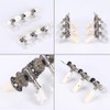 Classical Guitar String Tuning Pegs Silver Guitar Machine Heads Set